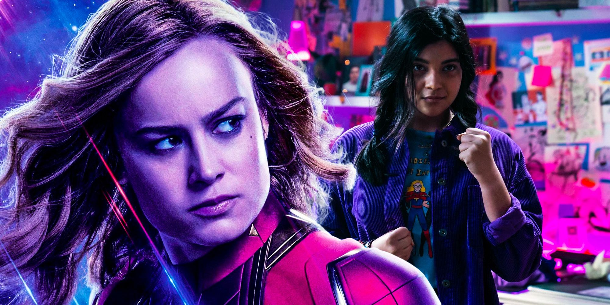 10 personajes de Ms. Marvel y su contraparte de los Vengadores