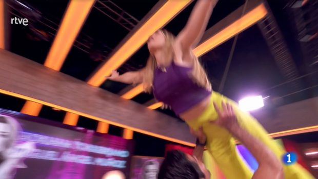 Miguel Ángel Muñoz y Eva Soriano en 'La Noche D' / Televisión Española