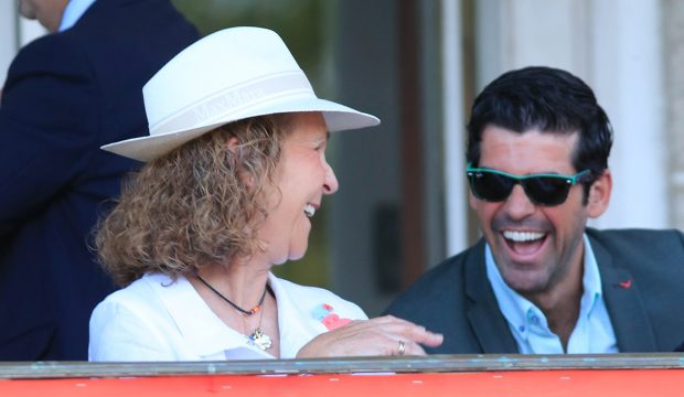 La Infanta Elena y Miguel Ángel Muñoz en Madrid / Gtres