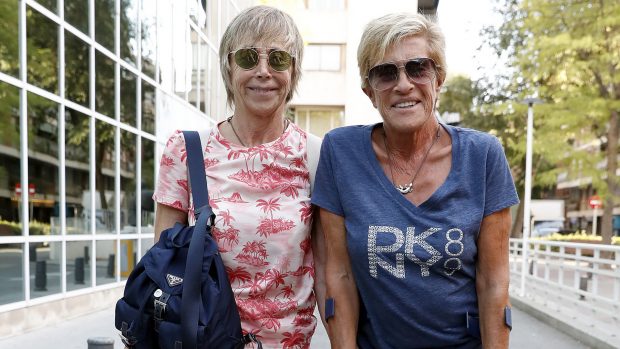 Chelo García-Cortés junto a su pareja, Marta / Gtres