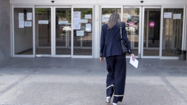 Arancha Palomino en los juzgados / Gtres