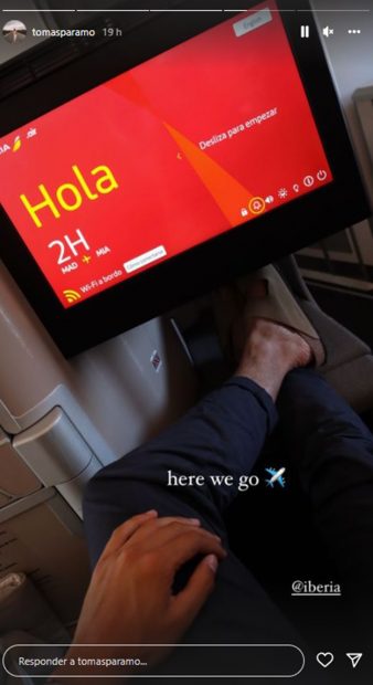 Storie de Tomás Páramo / Instagram