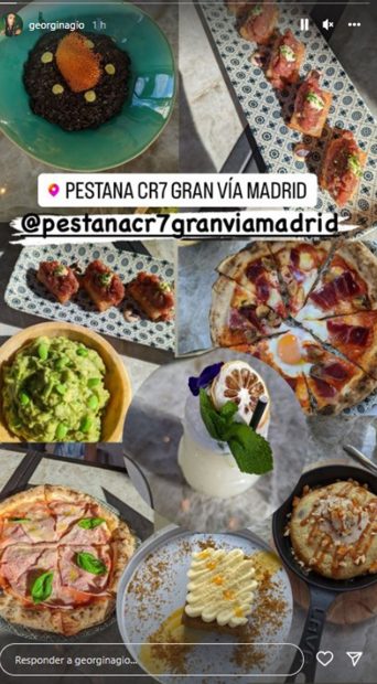 Storie de Georgina Rodríguez / Instagram