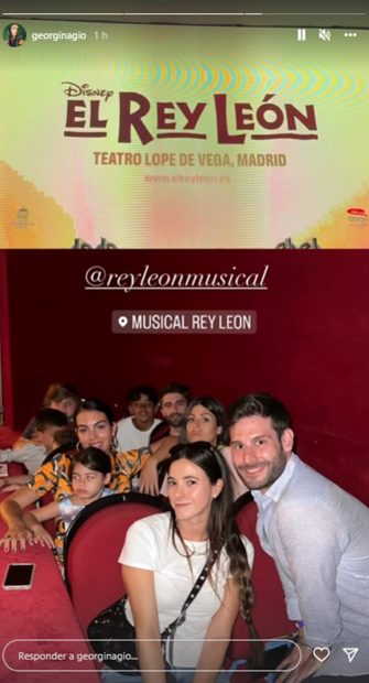 Storie de Georgina Rodríguez / Instagram