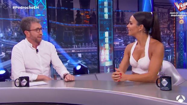 Cristina Pedroche y Pablo Motos en el plató de 'El Hormiguero' / Antena 3