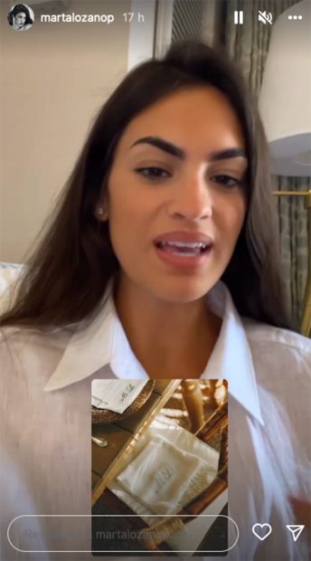 Marta Lozano en Instagram / Instagram @martalozanop