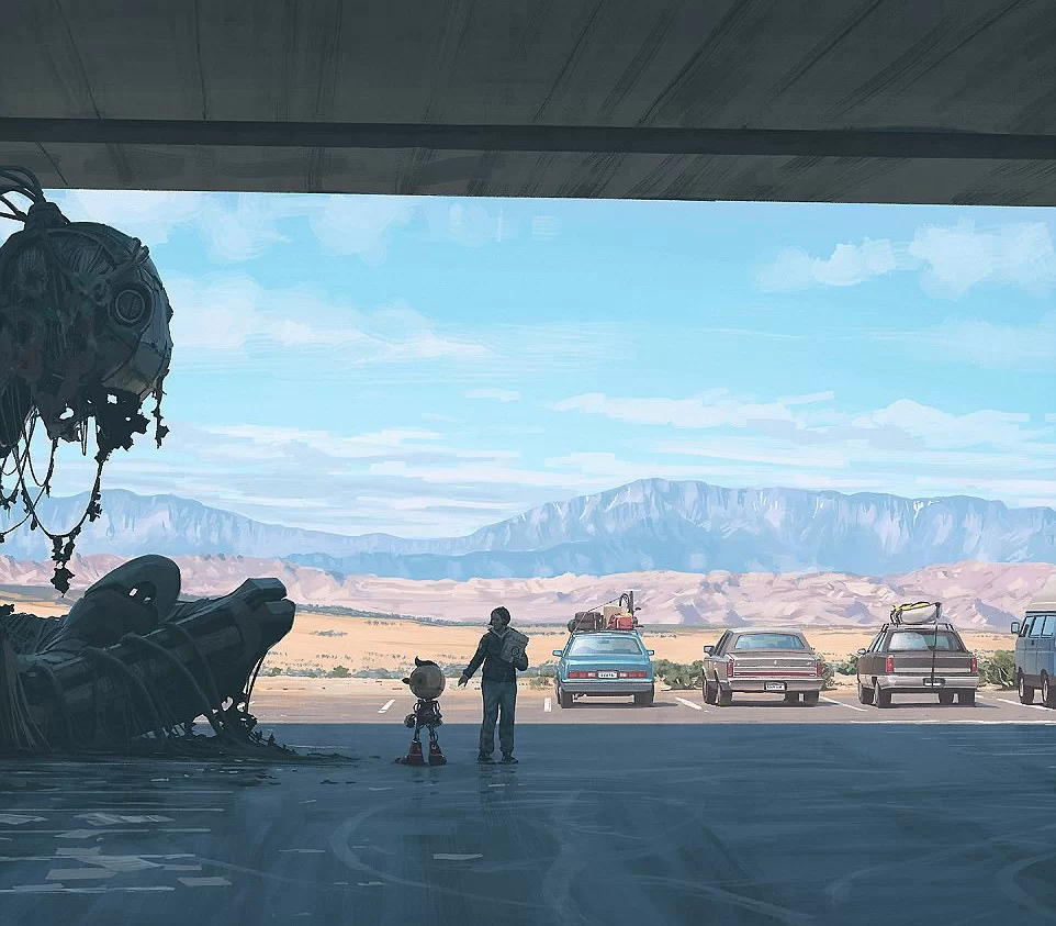 la-ciudad-electrica-arte la obra de arte de la ciudad eléctrica