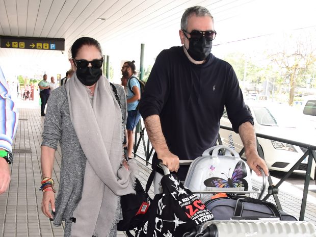 Isabel Pantoja y Agustín en Jerez / Gtres