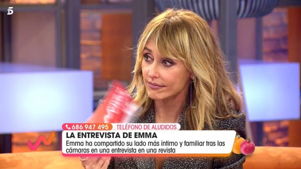Emma García en 'Viva la vida' / Telecinco