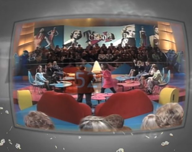 Chabeli Iglesias abandonando 'Tómbola' / Youtube