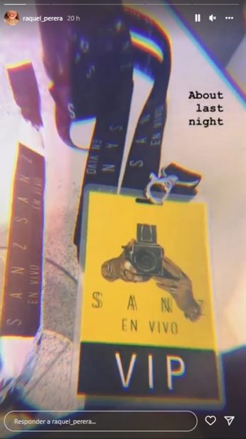 Storie de Raquel Perera / Instagram