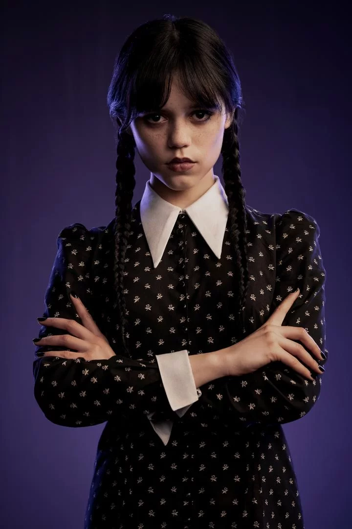 JENNA-ORTEGA-MIÉRCOLES-NETFLIX-TIM-BURTON JENNA ORTEGA MIÉRCOLES NETFLIX TIM BURTON