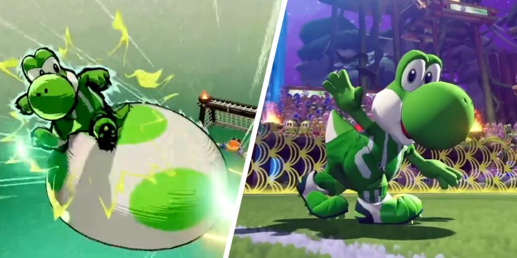 Mario Strikers Battle League: la mejor guía de construcción de Yoshi