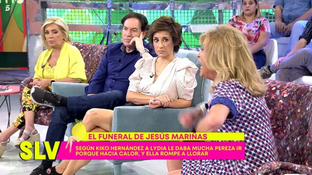 Lydia Lozano en 'Sálvame' / Telecinco