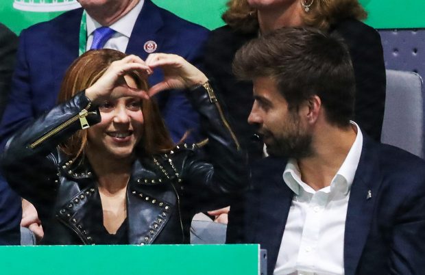 Shakira y Piqué riéndose / Gtres