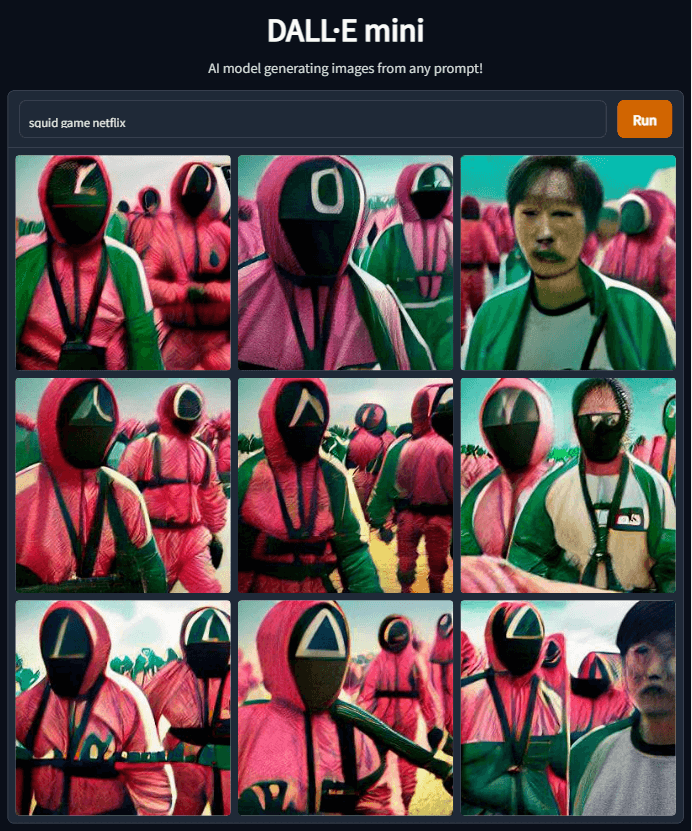 juego de calamar dall y