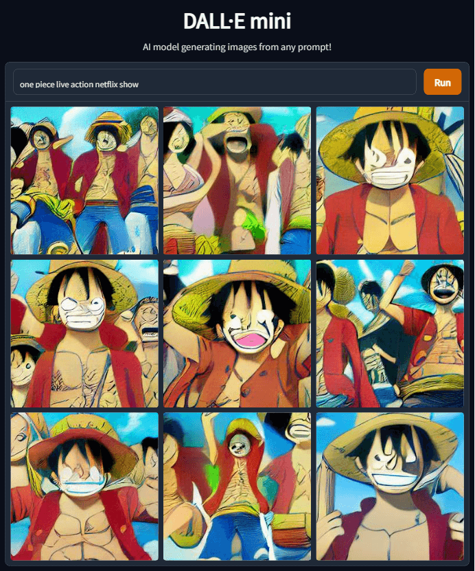 one piece acción en vivo netflix dall e