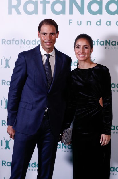 Rafa Nadal y Mery Perelló posando / Gtres