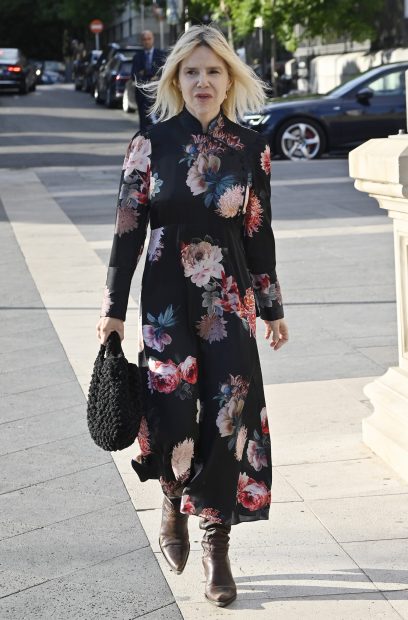 Eugenia Martínez de Irujo en la misa funeral / Gtres