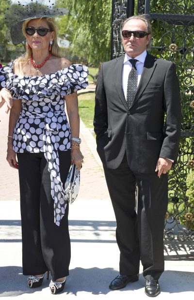 Rosa Benito y Amador Mohedano posando / Gtres