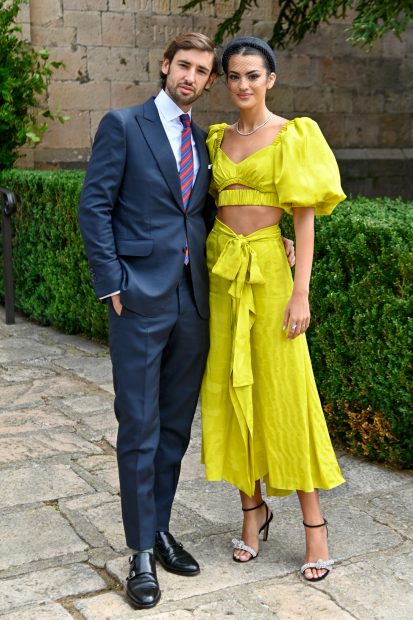 Marta Lozano y Lorenzo Remohi en la boda de Lucía Pombo / Gtres