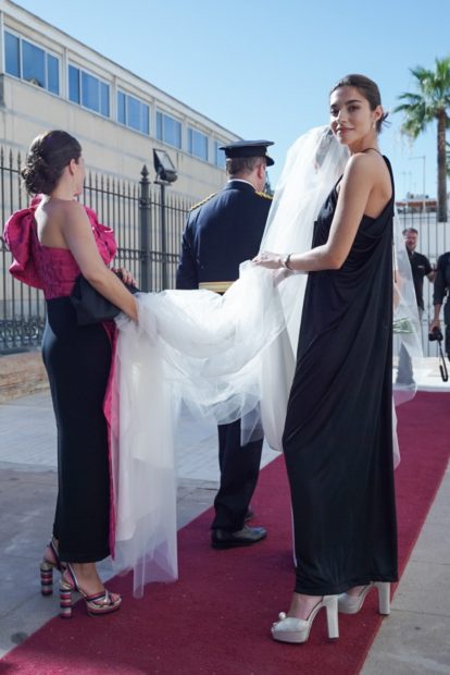 Rocío Crusset como dama de honor / Gtres