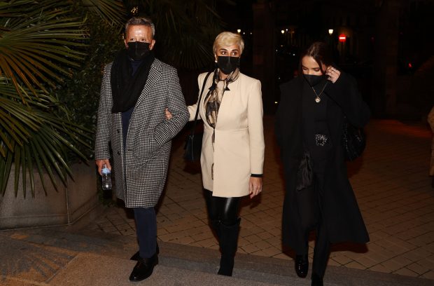 José Ortega Cano, Ana María Aldón y Gloria Camila Ortega en Madrid / Gtres