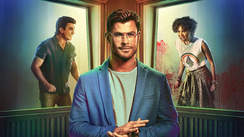 spiderhead-netflix-pelicula-top-10s cabeza de araña netflix película top 10s