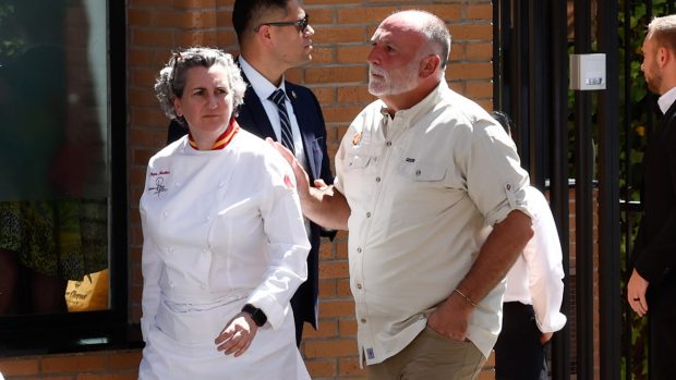 José Andrés y Pepa Muñoz en Madrid / Gtres