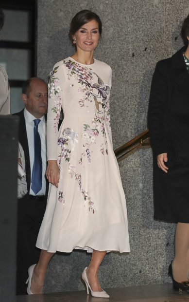 La Reina Lettizia en el Teatro Real / Gtres
