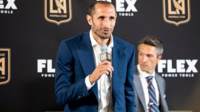 El defensa italiano Giorgio Chiellini se une al LAFC