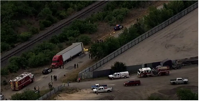 42 muertos migrantes fueron hallados en un tráiler abandonado, la mayoría son mexicanos ULTIMA HORA