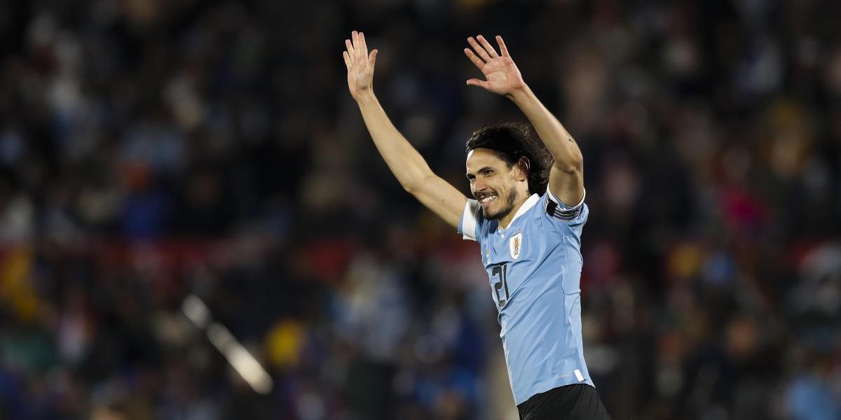 5-0: 'Doblete' de Cavani en la goleada de Uruguay