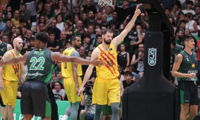 77-83: El Barça se pone serio y se adelanta en Badalona