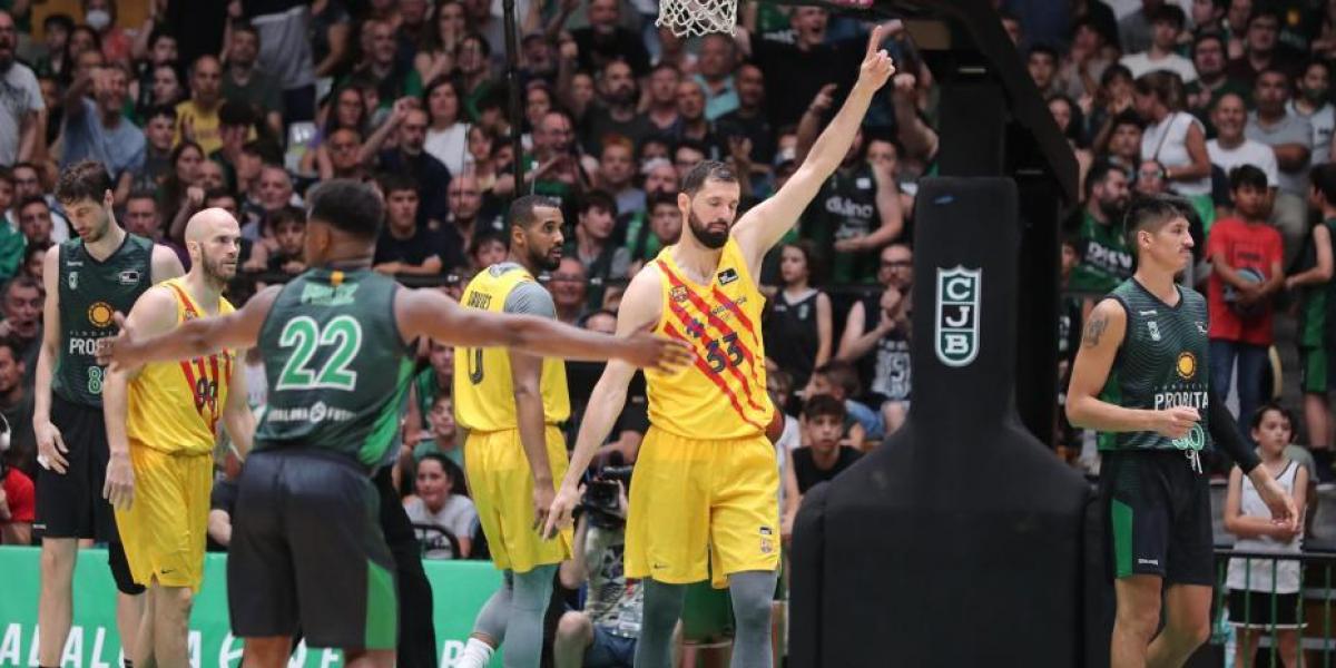 77-83: El Barça se pone serio y se adelanta en Badalona