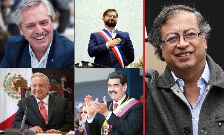 AMLO, Boric, Fernández y Maduro felicitan a Petro por triunfo en Colombia