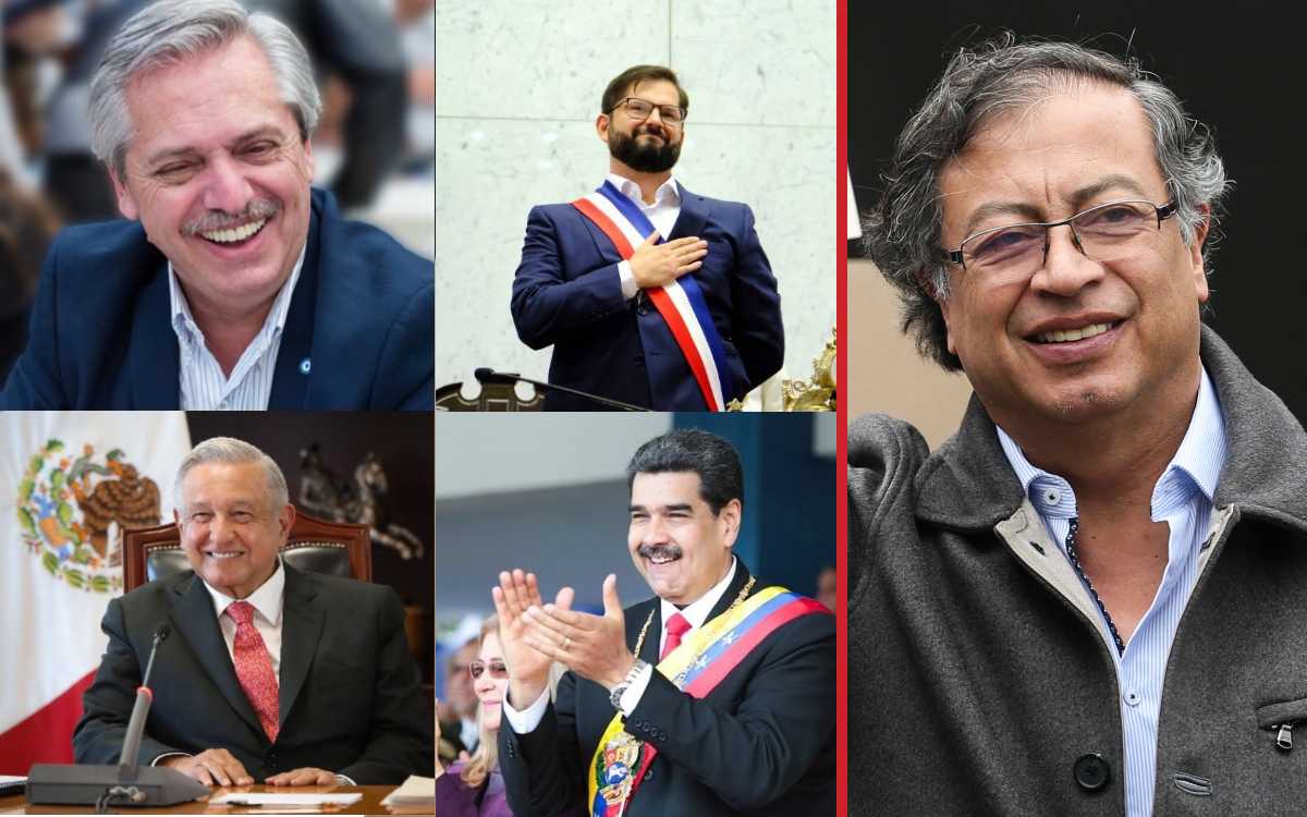 AMLO, Boric, Fernández y Maduro felicitan a Petro por triunfo en Colombia