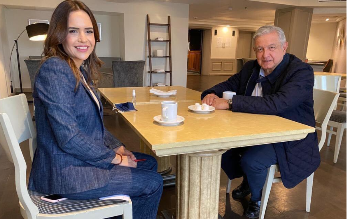 AMLO defiende el nombramiento de Clara Luz Flores como titular del Secretariado