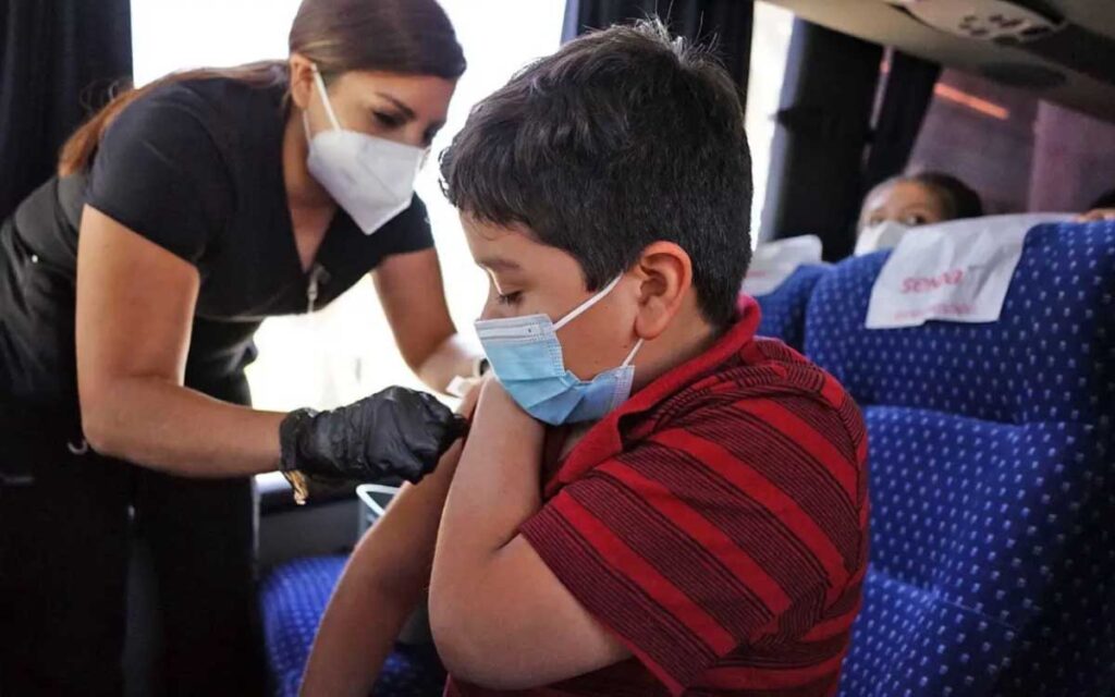 Abren registro de vacunación contra Covid-19 para menores de entre 5 y 11 años