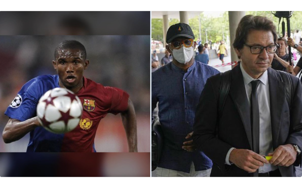 Acepta Samuel Eto'o millonaria indemnización para evitar la cárcel en España | Tuit