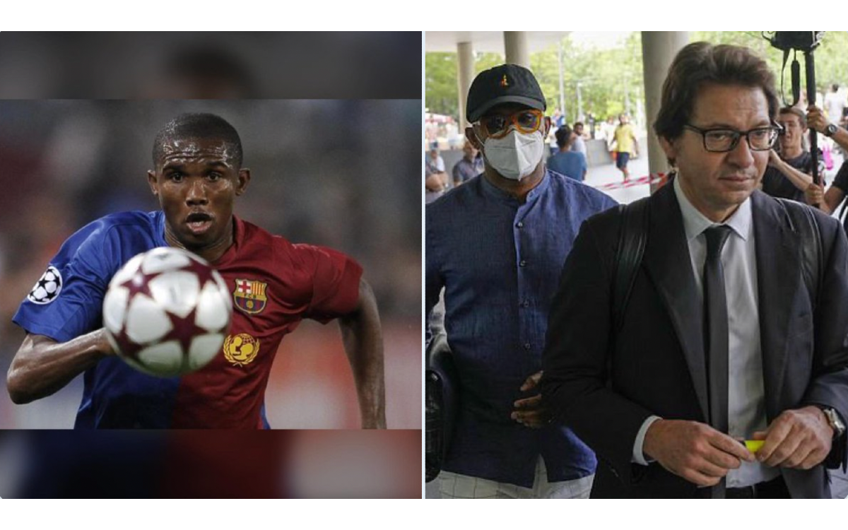 Acepta Samuel Eto'o millonaria indemnización para evitar la cárcel en España | Tuit