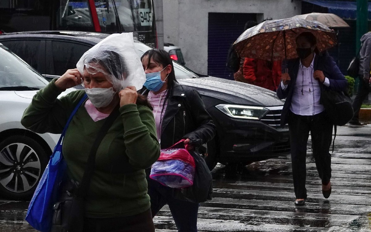 Activan alerta amarilla en 7 alcaldías de CDMX por lluvia