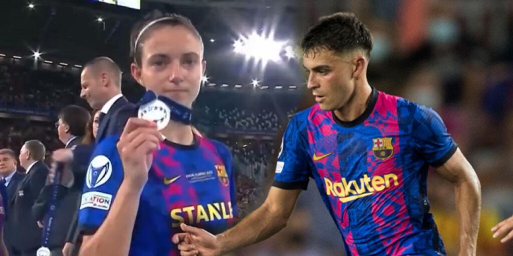 Aitana Bonmatí y Pedri González, Premi Barça Jugadors por su juego limpio