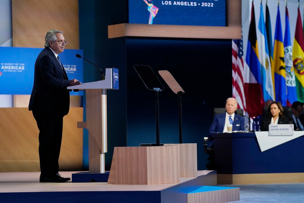 Alberto Fernández, a Biden: “Ser país anfitrión no otorga la capacidad de imponer un derecho de admisión”