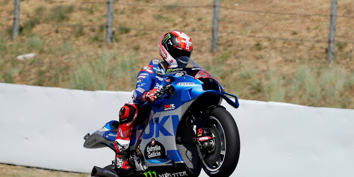 Alex Rins está tranquilo respecto a su futuro