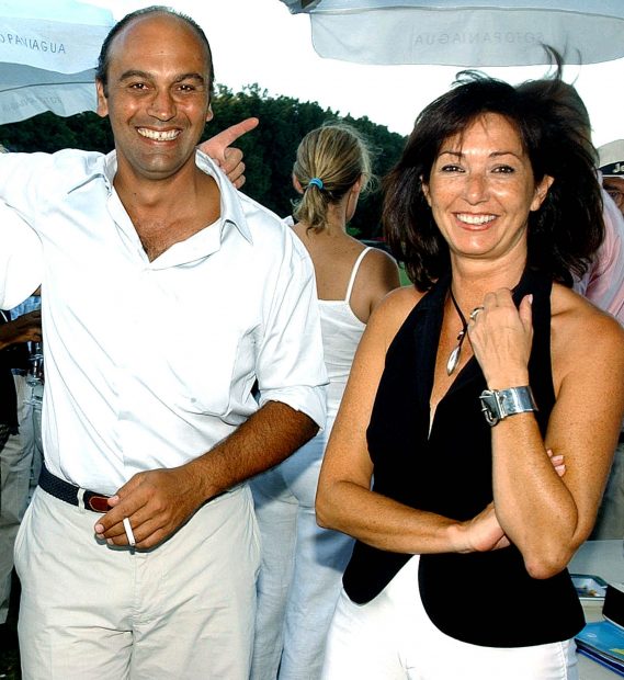 Ana Rosa Quintana y Juan Muñoz en sus primeros años de noviazgo / Gtres