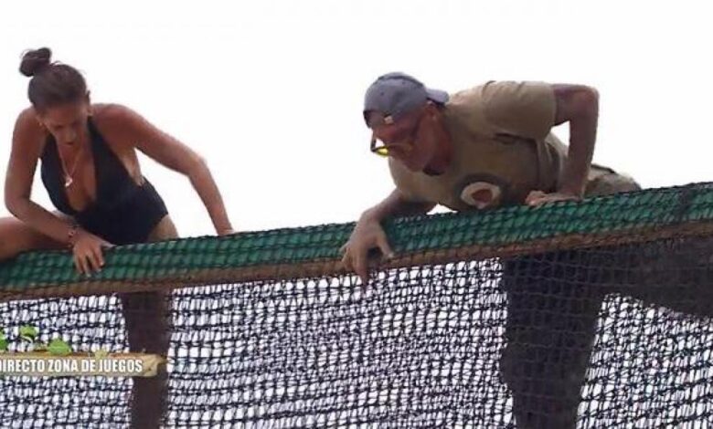 Anabel Pantoja se precipita al vacío durante una prueba de 'Supervivientes 2022'
