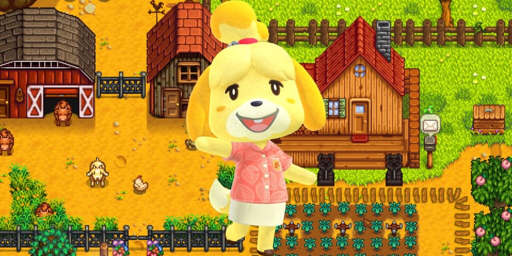 Animal Crossing Farm Island Design convierte a los aldeanos en ganado