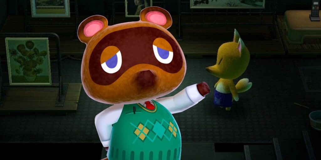 Animal Crossing: cómo Tom Nook solía ser rojo