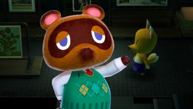 Animal Crossing: cómo Tom Nook solía ser rojo